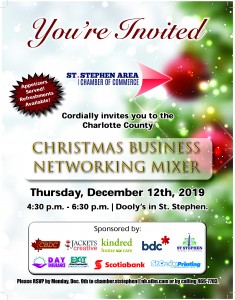 Christmas Mixer Invitation 2019