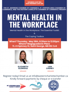 Mental Health in the Workplace May 18, 2023 Invitation (St. George)