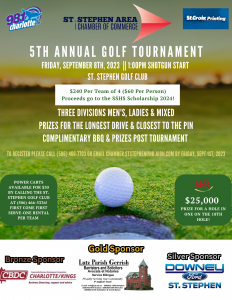 Annual Golf Tournament Flyer 2023