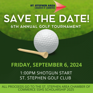 6th Annual Golf Tournament SAVE THE DATE 2024