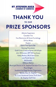 Prize Sponsor Thank You 2024 Golf Tournament