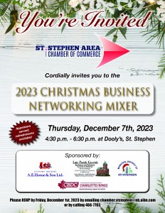 Christmas Mixer Invitation 2023 FINAL