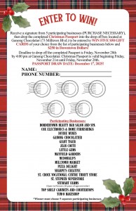 Christmas Passport Enter to Win 2025