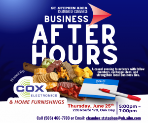 Cox Electronics After Hours June 25th